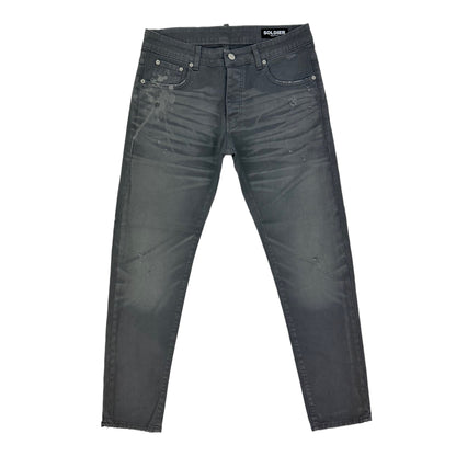 JEANS SOLDIER BOSS DRILL LASER GRIGIO