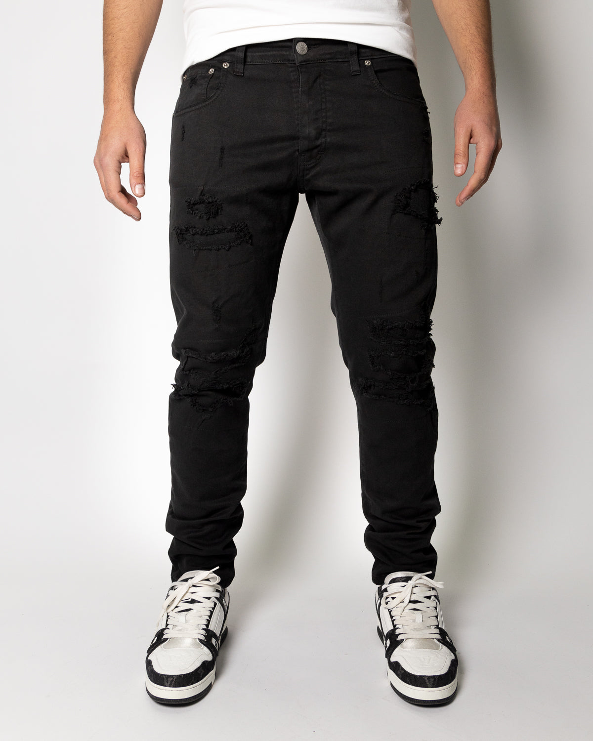 JEANS SOLDIER BOSS DRILL TOROT NERO