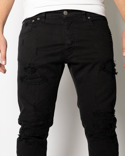 JEANS SOLDIER BOSS DRILL TOROT NERO