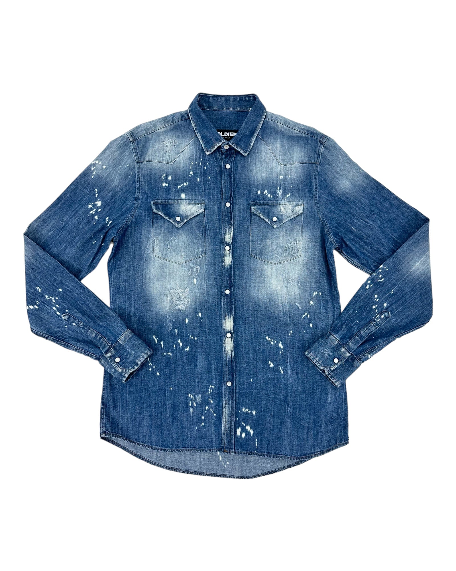 SOLDIER CAMICIA JEANS 03B