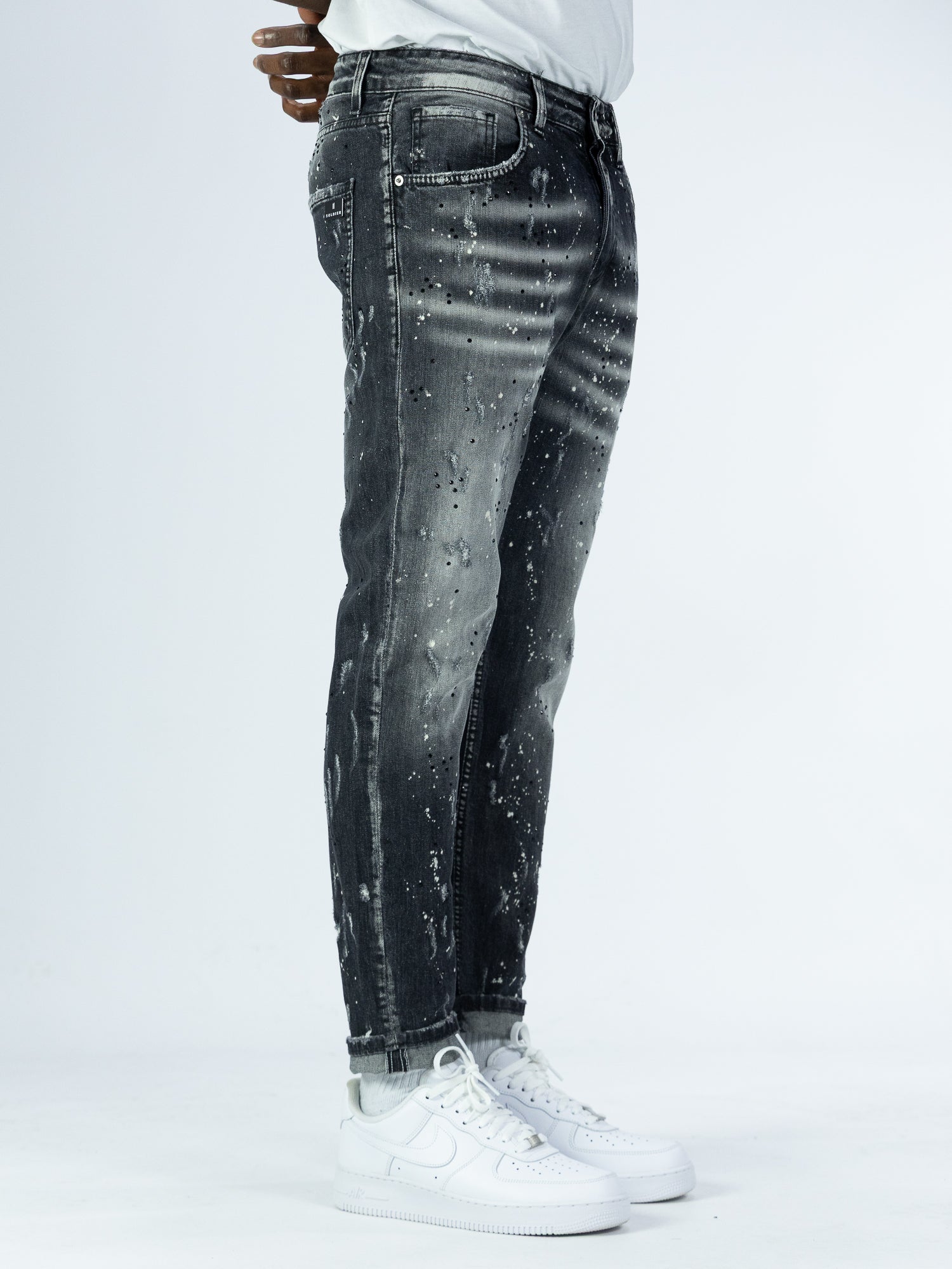 JEANS SOLDIER NEW WOLL 781N STRASS