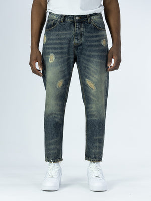 JEANS SOLDIER CROP 437B