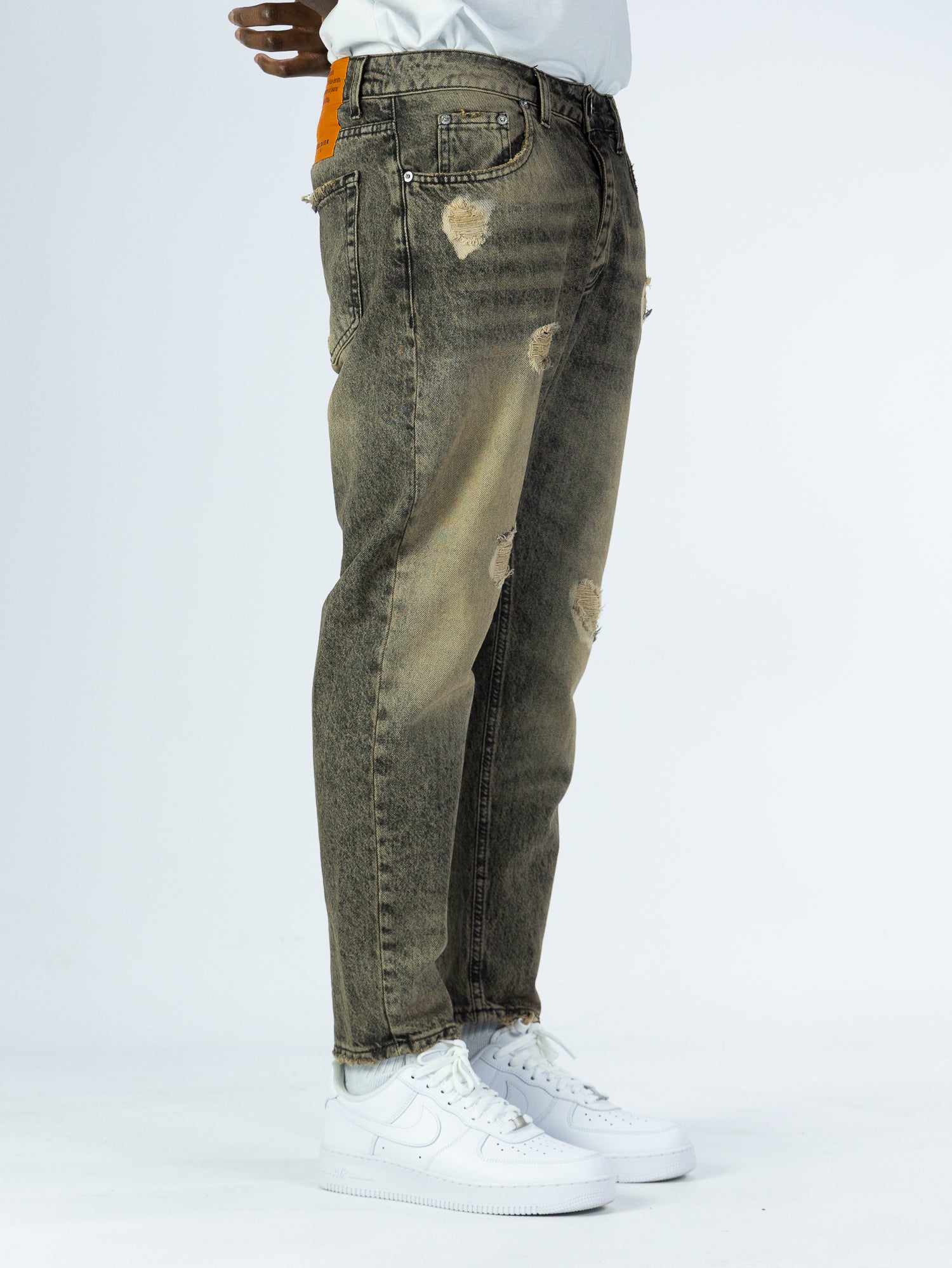 JEANS SOLDIER CROP 437N