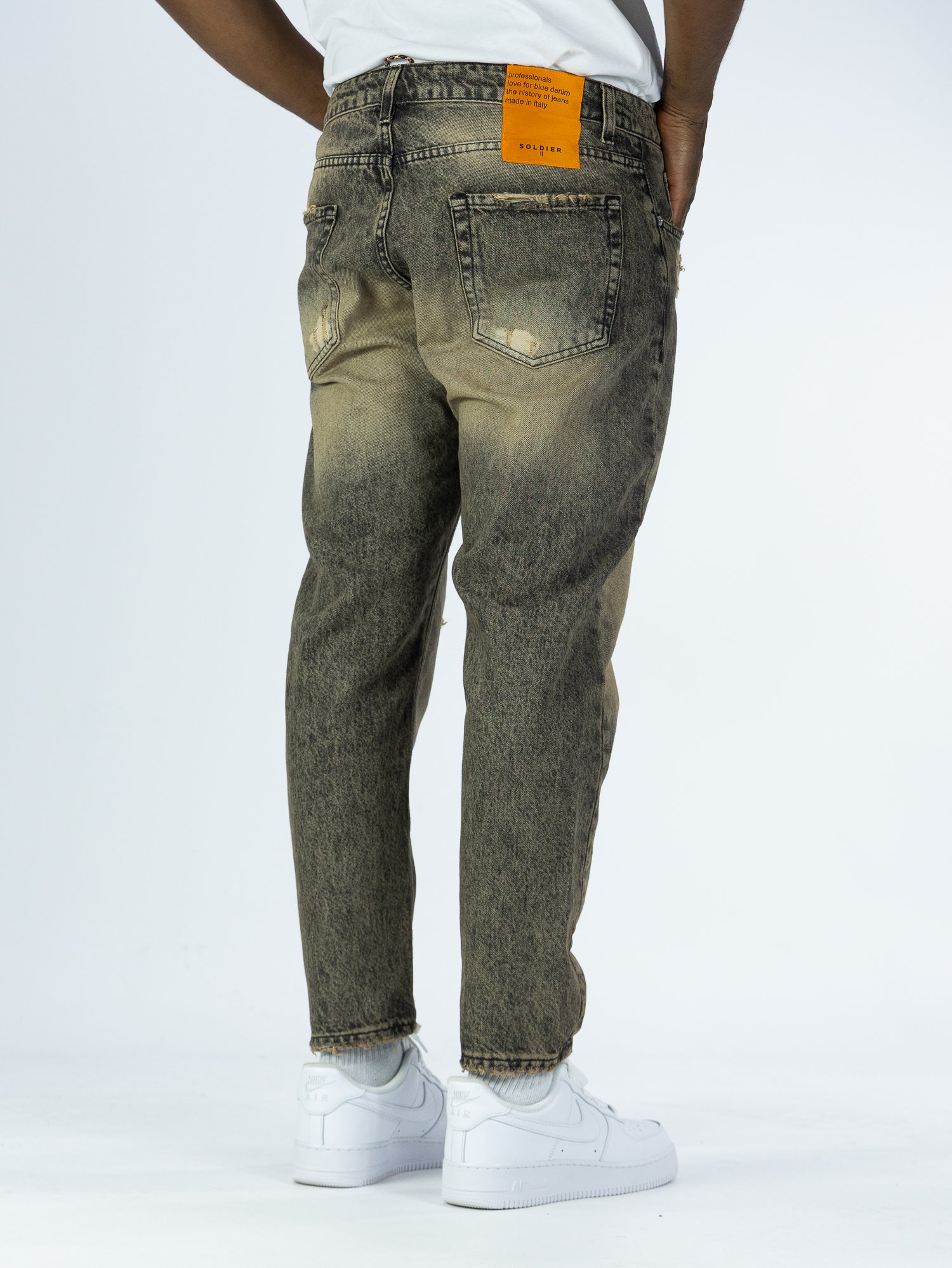 JEANS SOLDIER CROP 437N