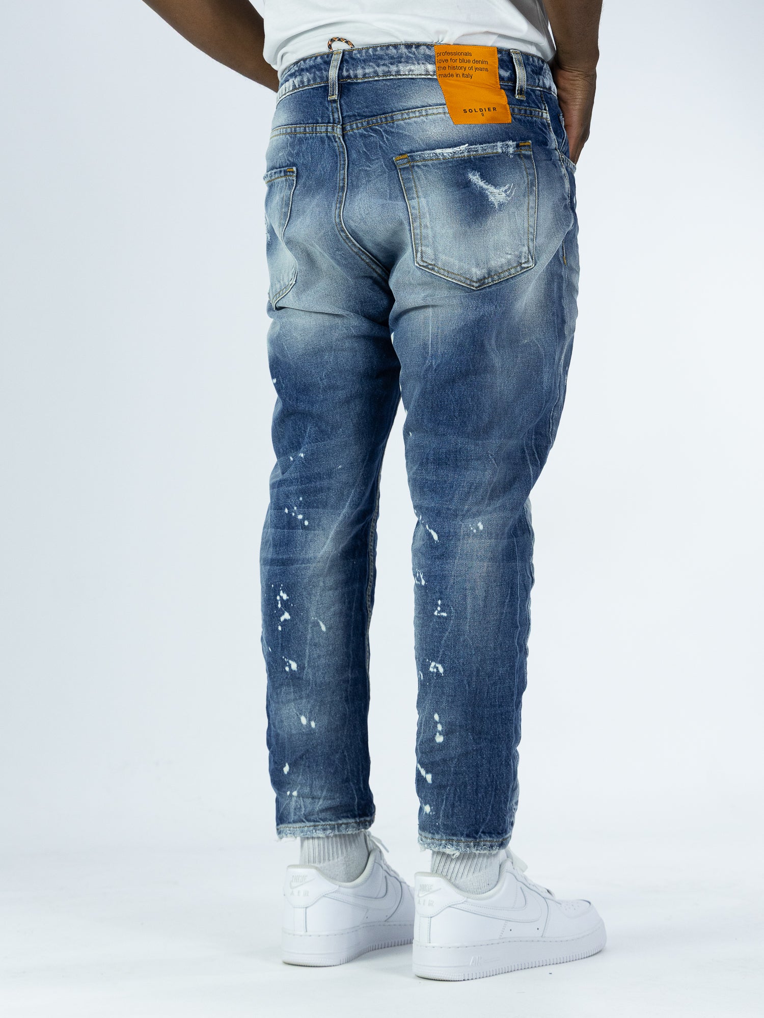 JEANS SOLDIER CROP 438B