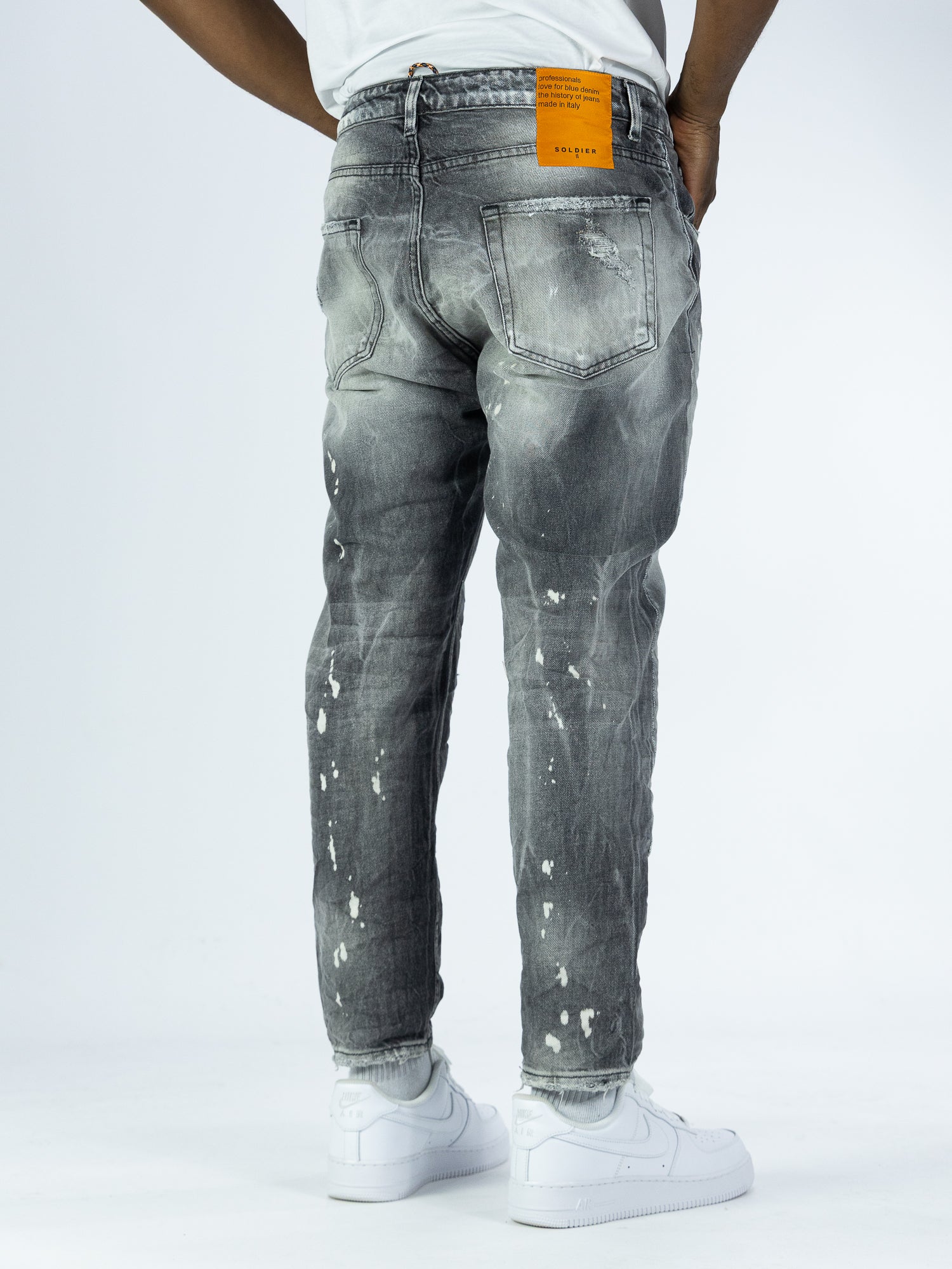 JEANS SOLDIER CROP 438N