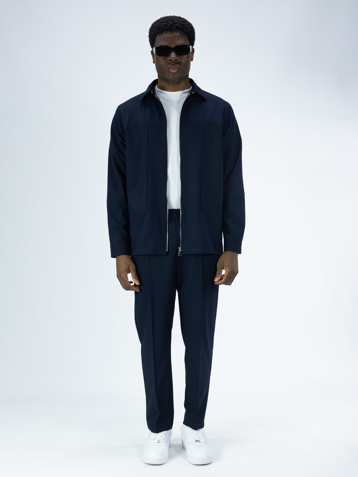 COORDINATO SOLDIER NEW ZIP BLU