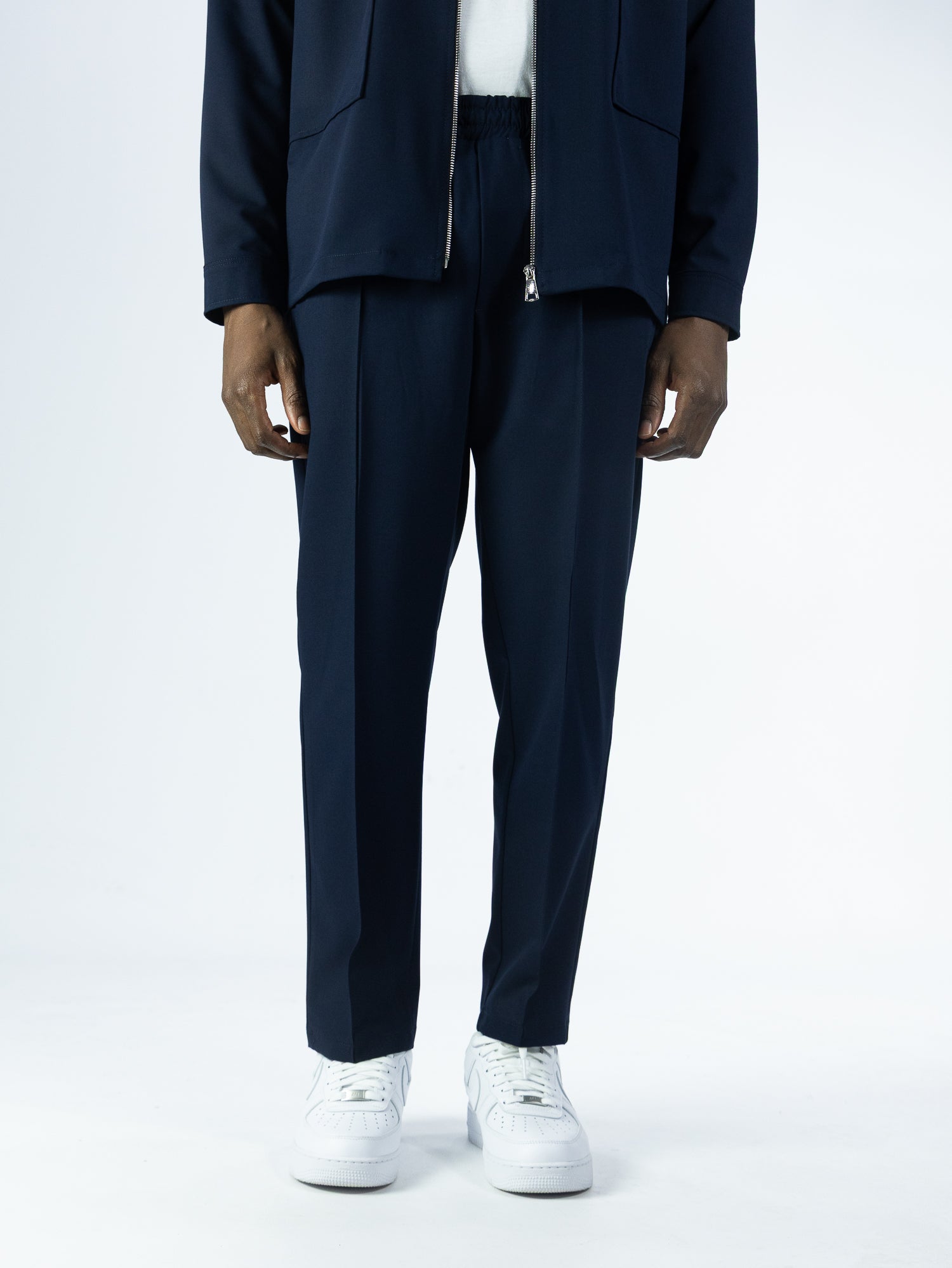 COORDINATO SOLDIER NEW ZIP BLU