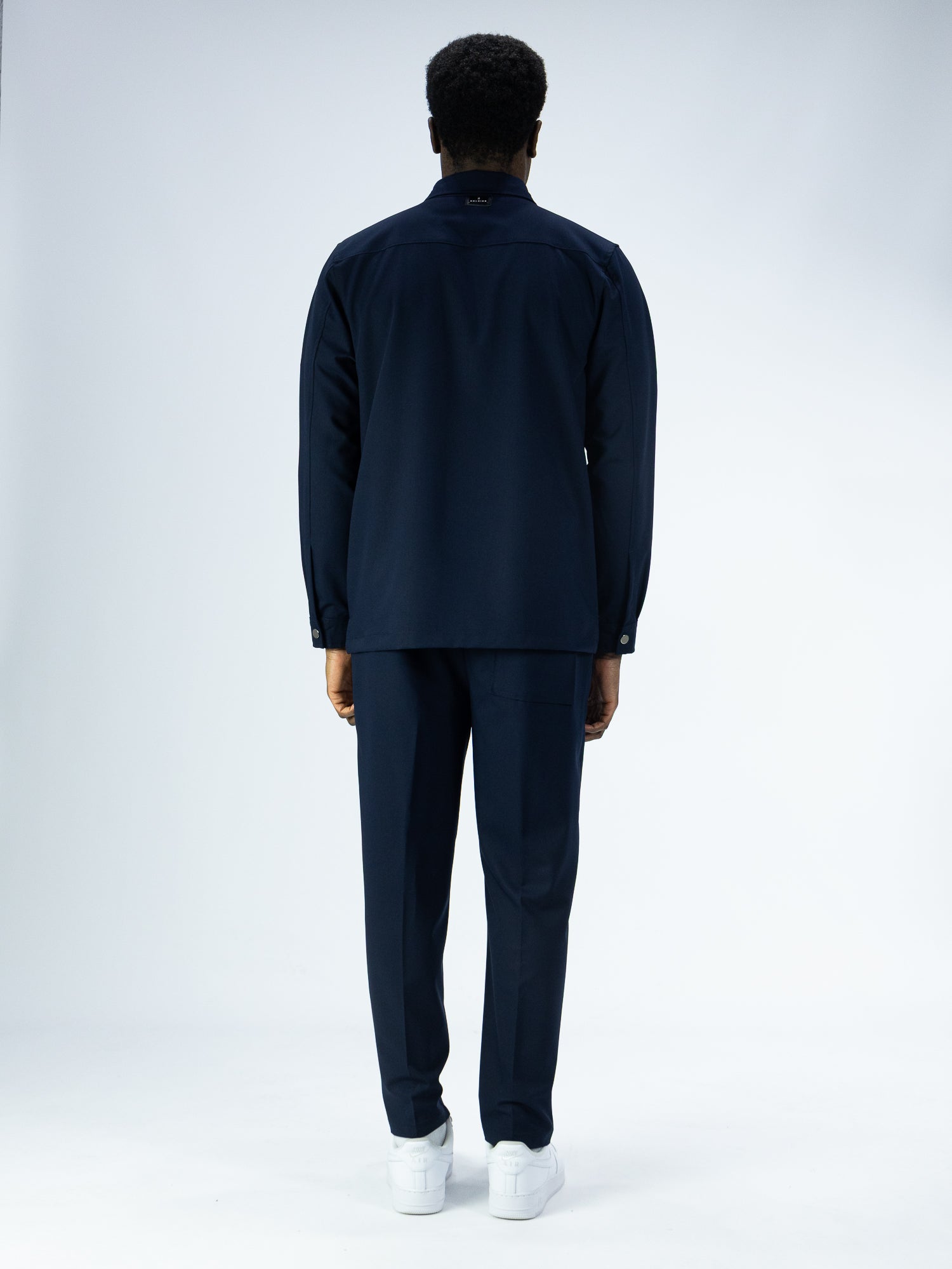 COORDINATO SOLDIER NEW ZIP BLU