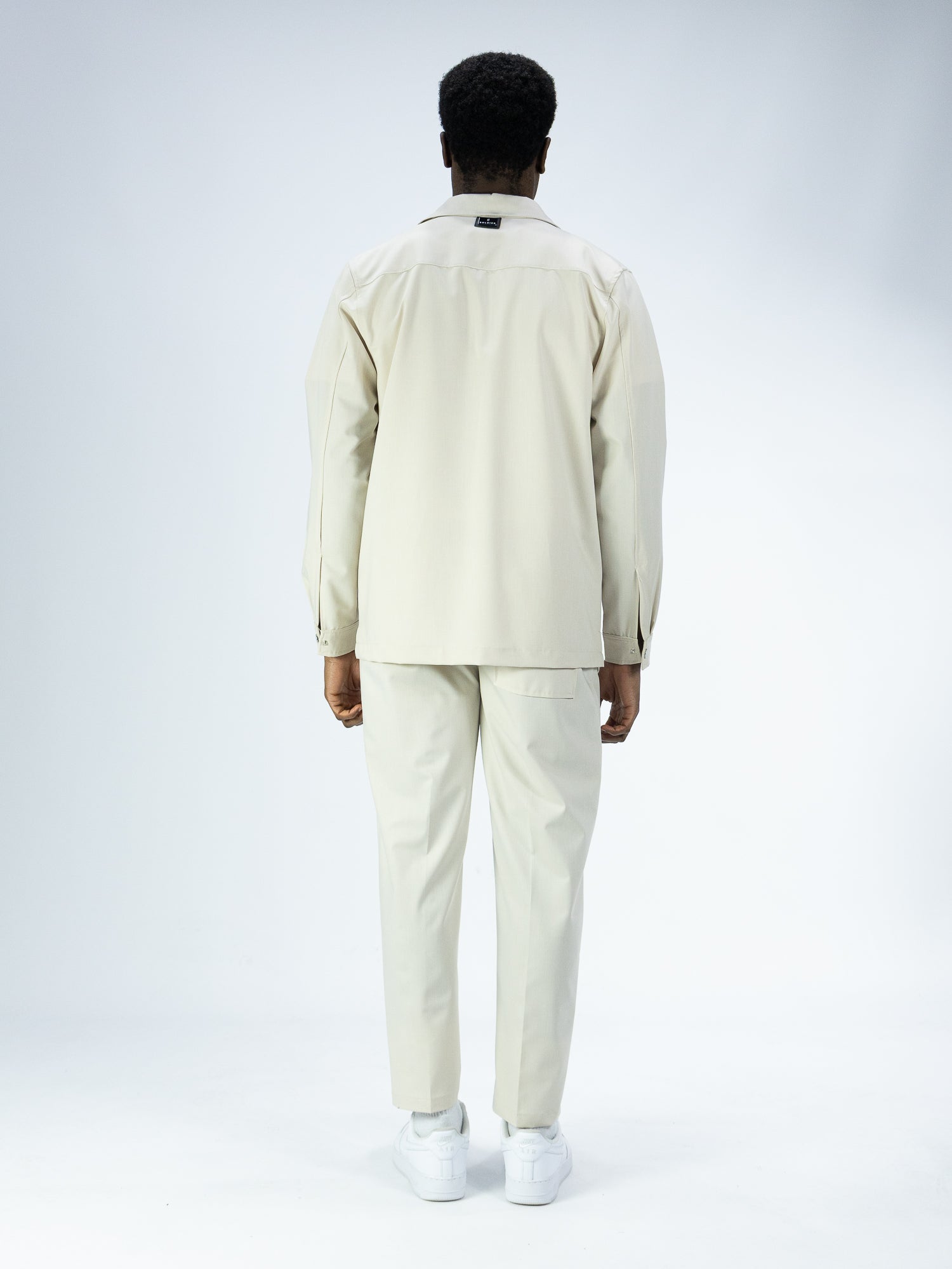 COORDINATO SOLDIER NEW ZIP BEIGE