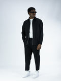 COORDINATO SOLDIER NEW ZIP NERO