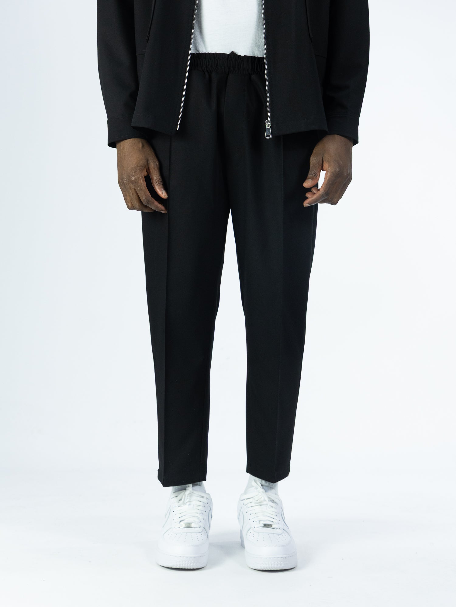 COORDINATO SOLDIER NEW ZIP NERO