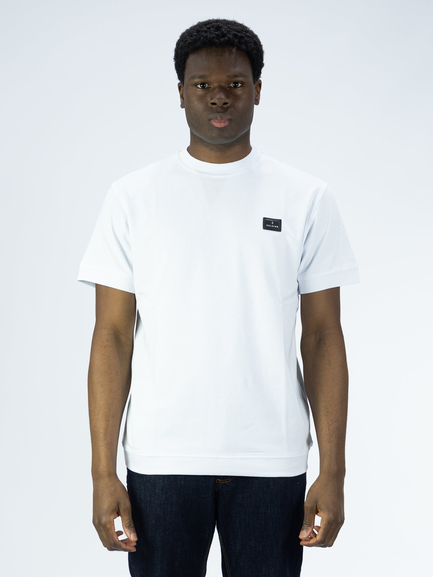 T-SHIRT SOLDIER PATCH NEW BIANCA