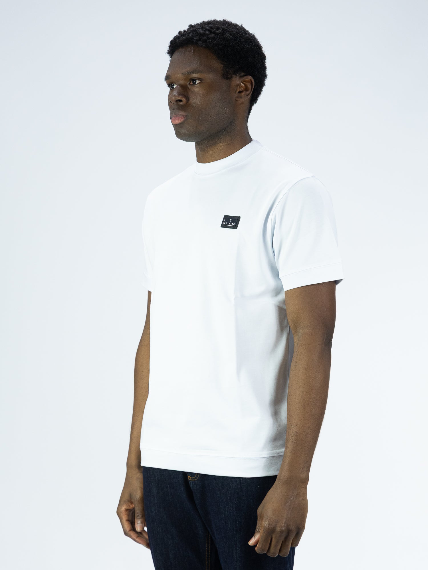 T-SHIRT SOLDIER PATCH NEW BIANCA