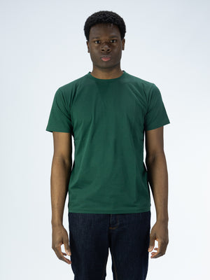 T-SHIRT SOLDIER FILO SCOZIA VERDE SMERALDO