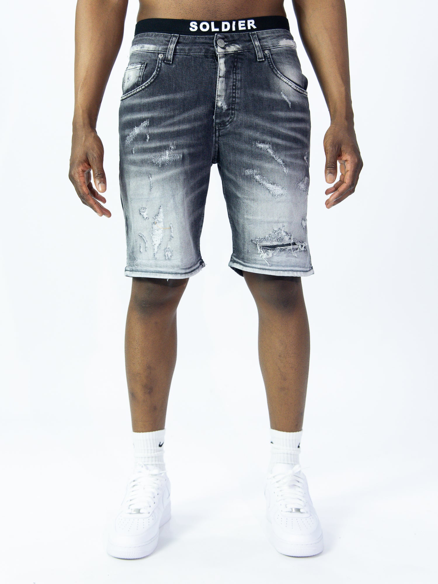 BERMUDA JEANS SOLDIER 01N
