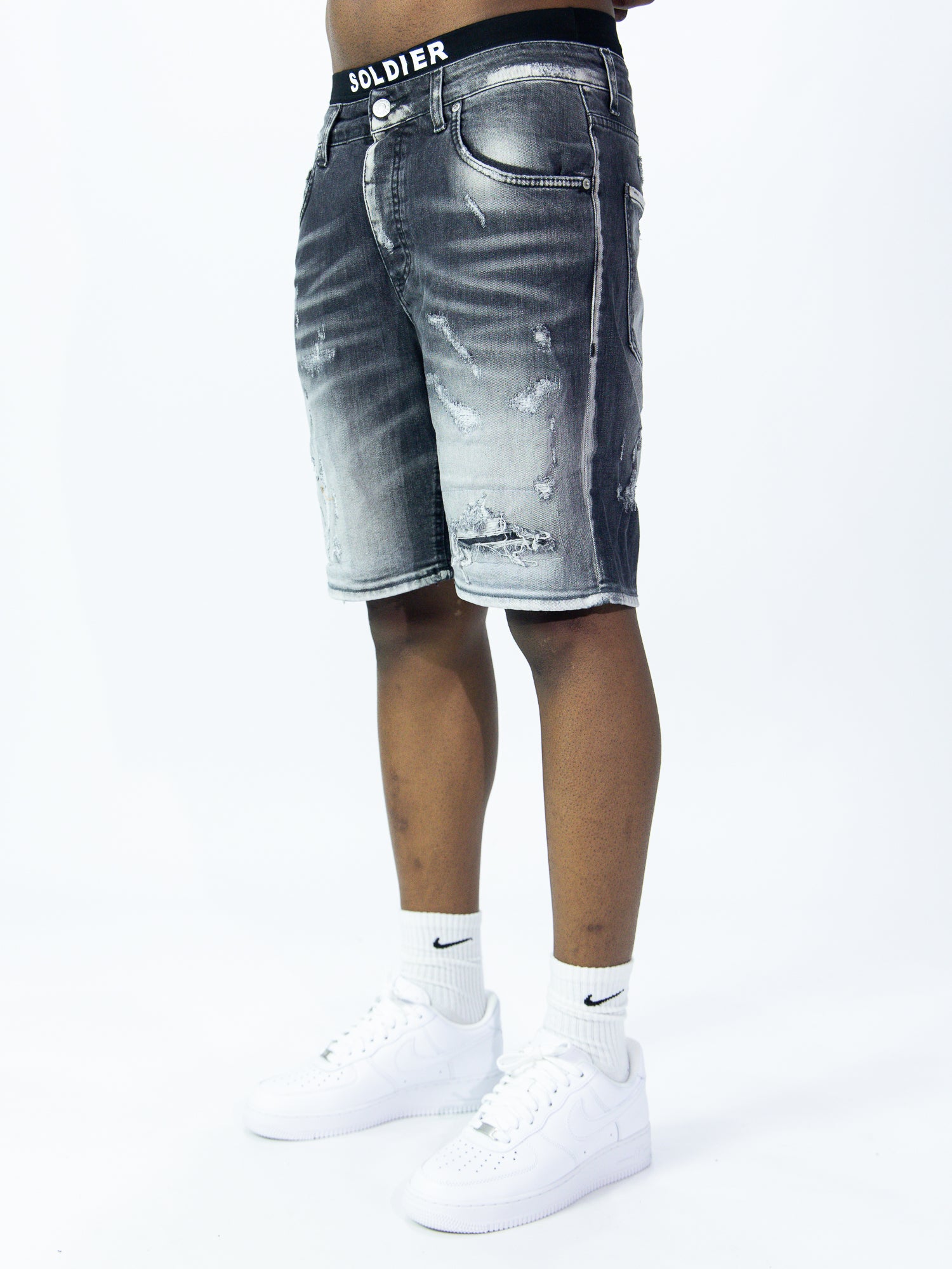 BERMUDA JEANS SOLDIER 01N