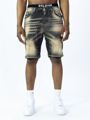 BERMUDA JEANS SOLDIER 016N