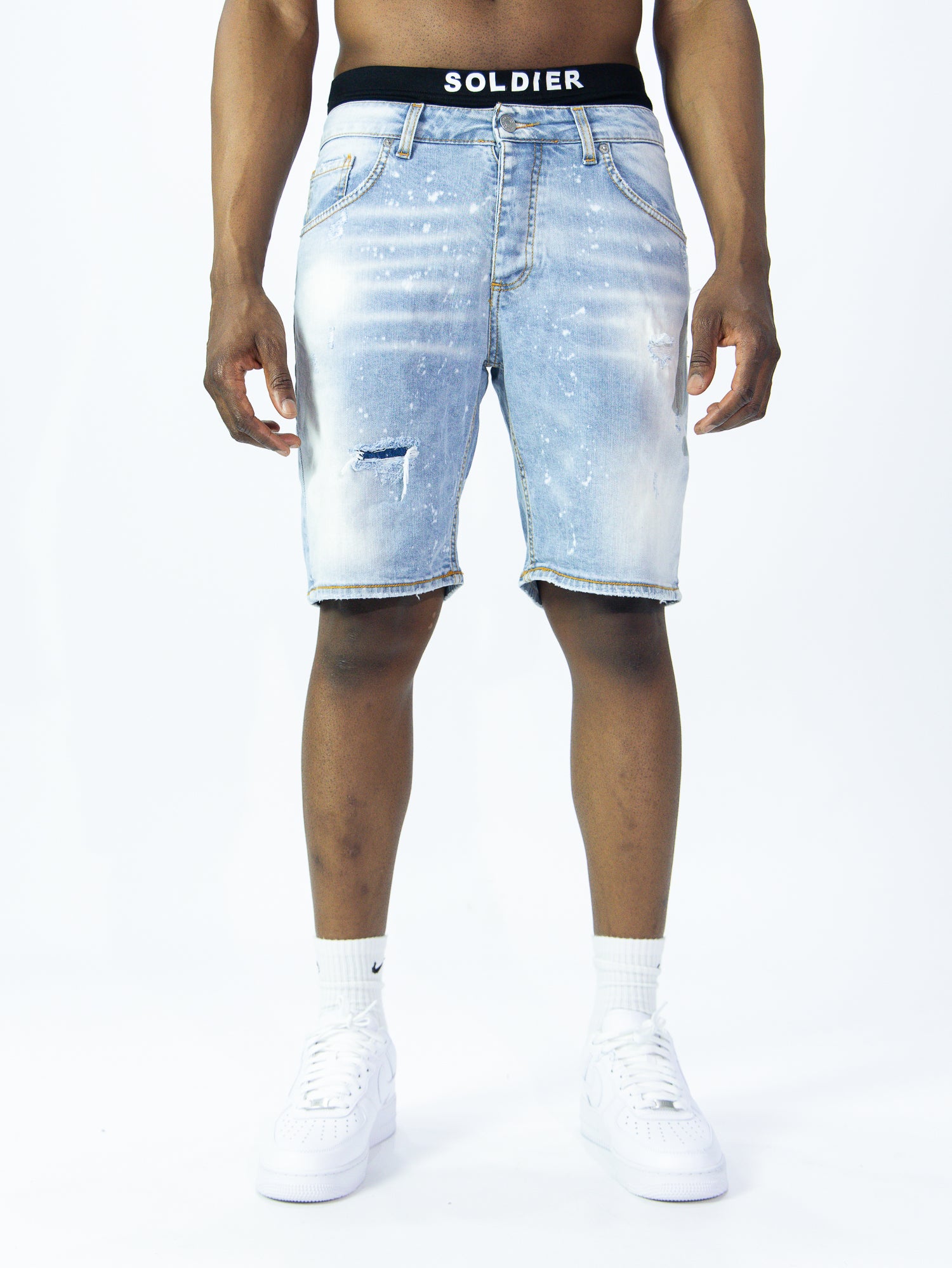 BERMUDA JEANS SOLDIER 017B