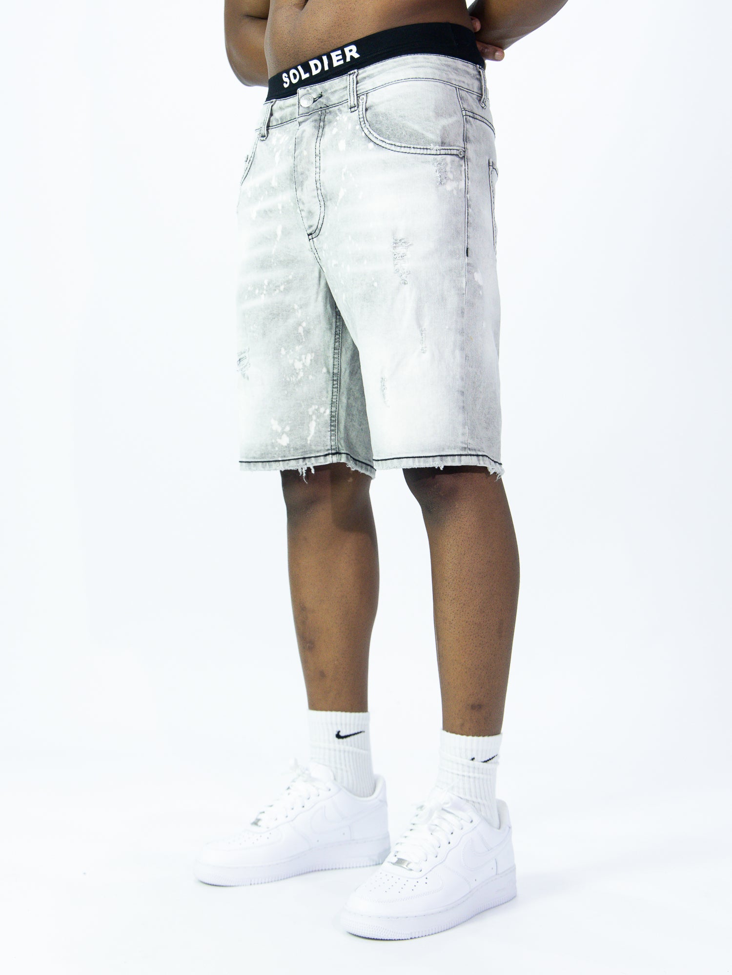 BERMUDA JEANS SOLDIER 017N