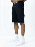 BERMUDA JEANS SOLDIER DRILL L.NERO