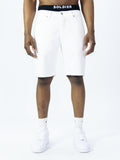 BERMUDA JEANS SOLDIER DRILL L.BIANCO