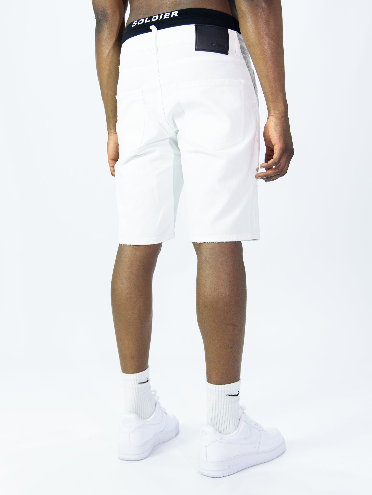 BERMUDA JEANS SOLDIER DRILL L.BIANCO