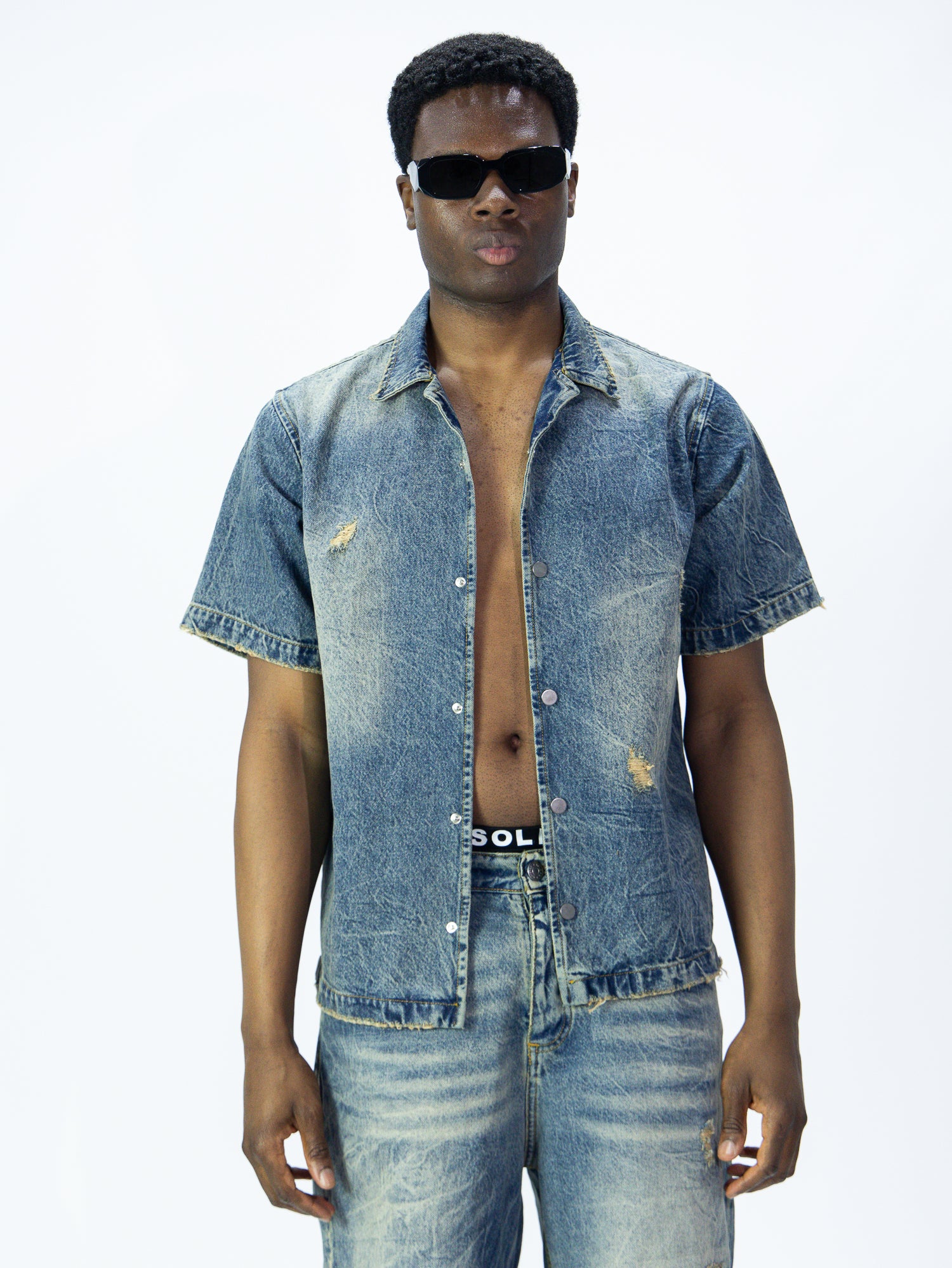 CAMICIONE JEANS SOLDIER 06B