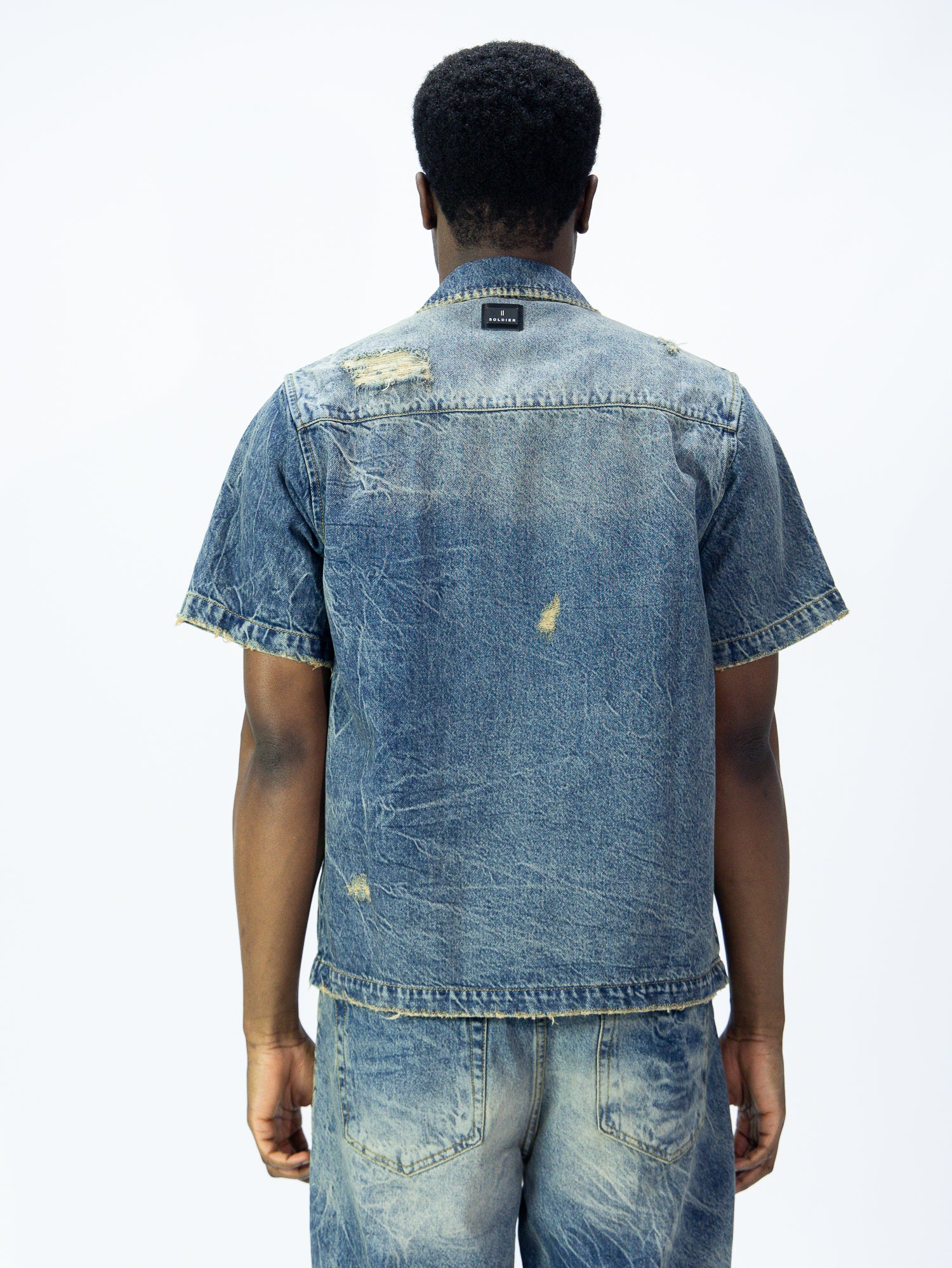 CAMICIONE JEANS SOLDIER 06B