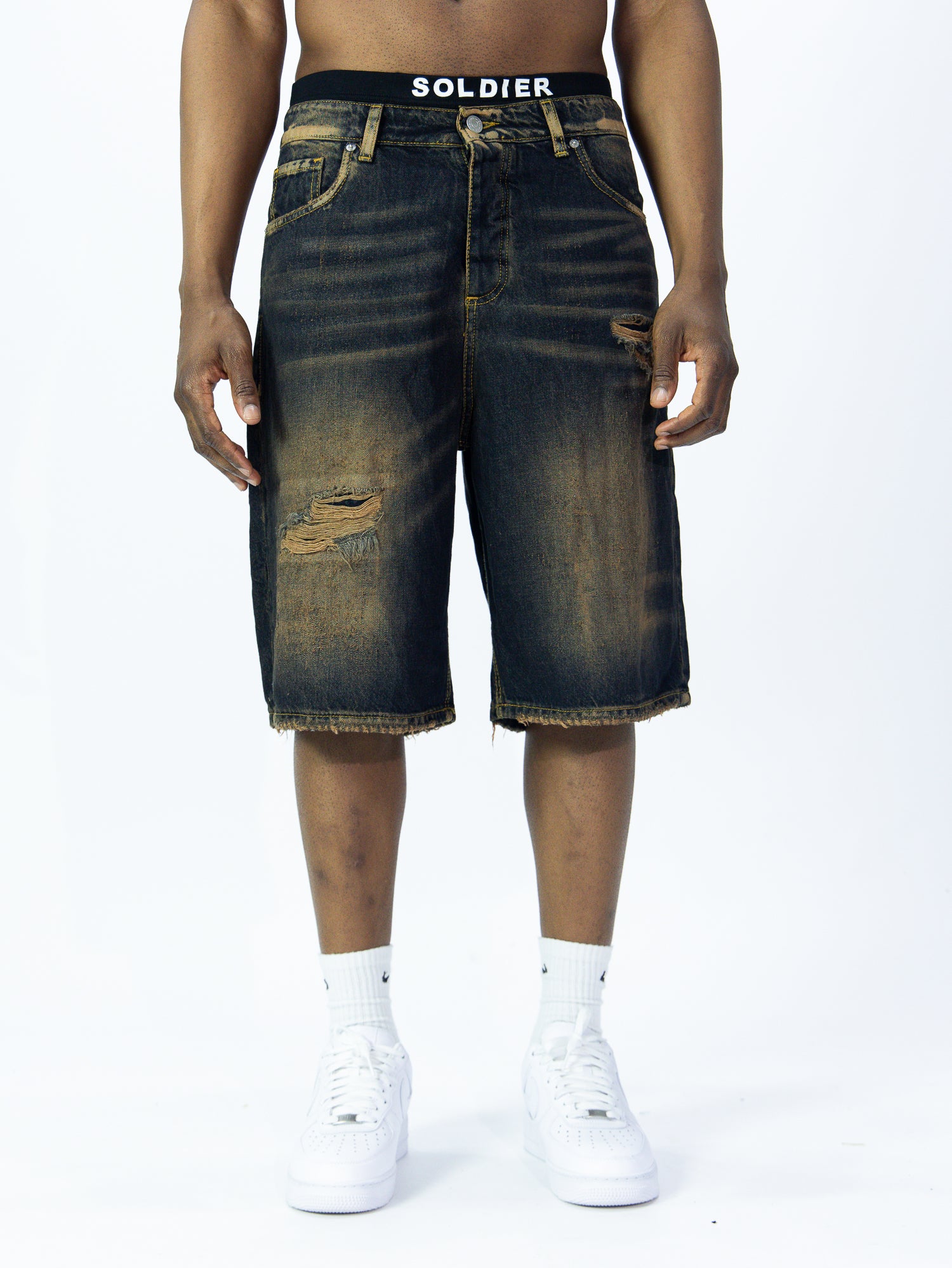 BERMUDONE JEANS SOLDIER 07B
