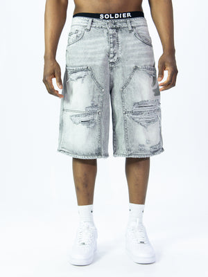 BERMUDONE JEANS SOLDIER CARPENT 02N