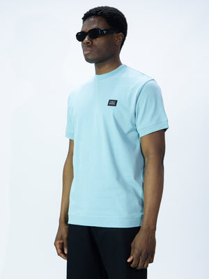 T-SHIRT SOLDIER PATCH NEW AZZURRA