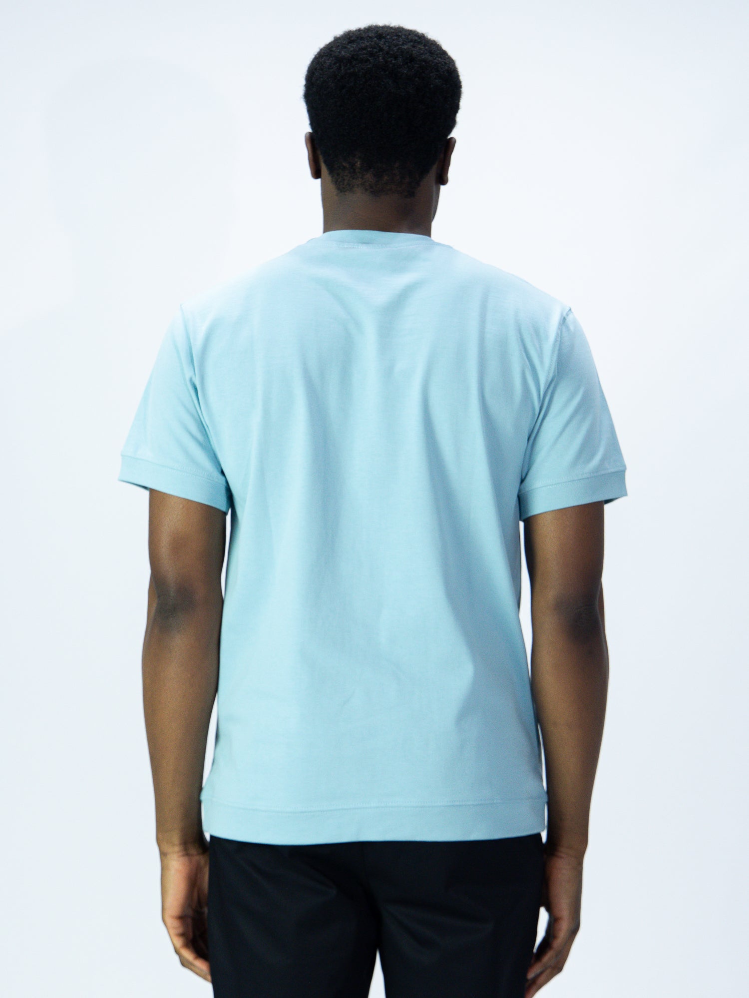 T-SHIRT SOLDIER PATCH NEW AZZURRA