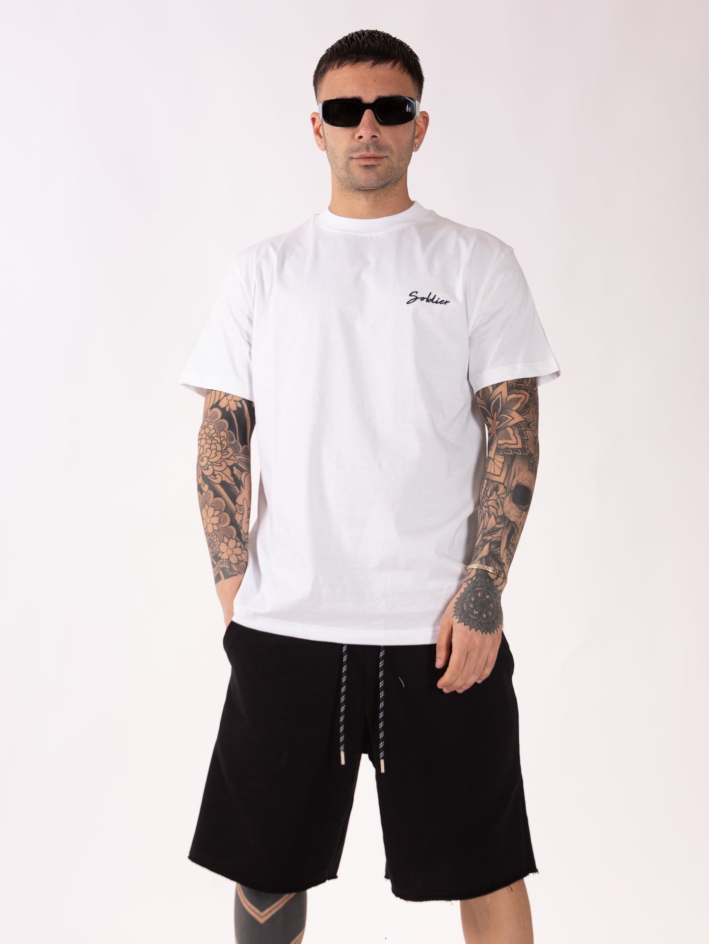 COORDINATO SOLDIER NIC NERO/BIANCO