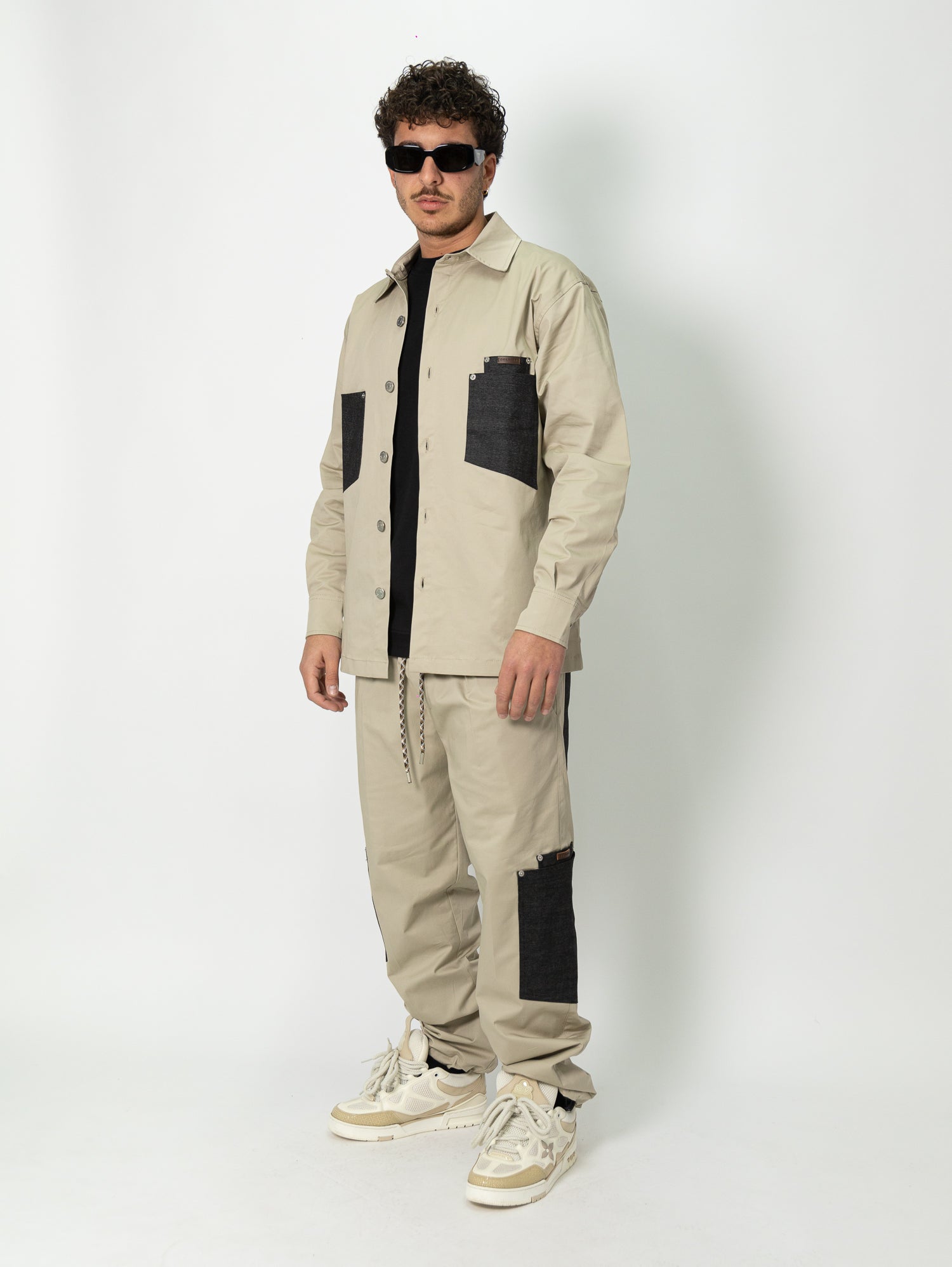 COORDINATO SOLDIER TASCON RIVET BEIGE