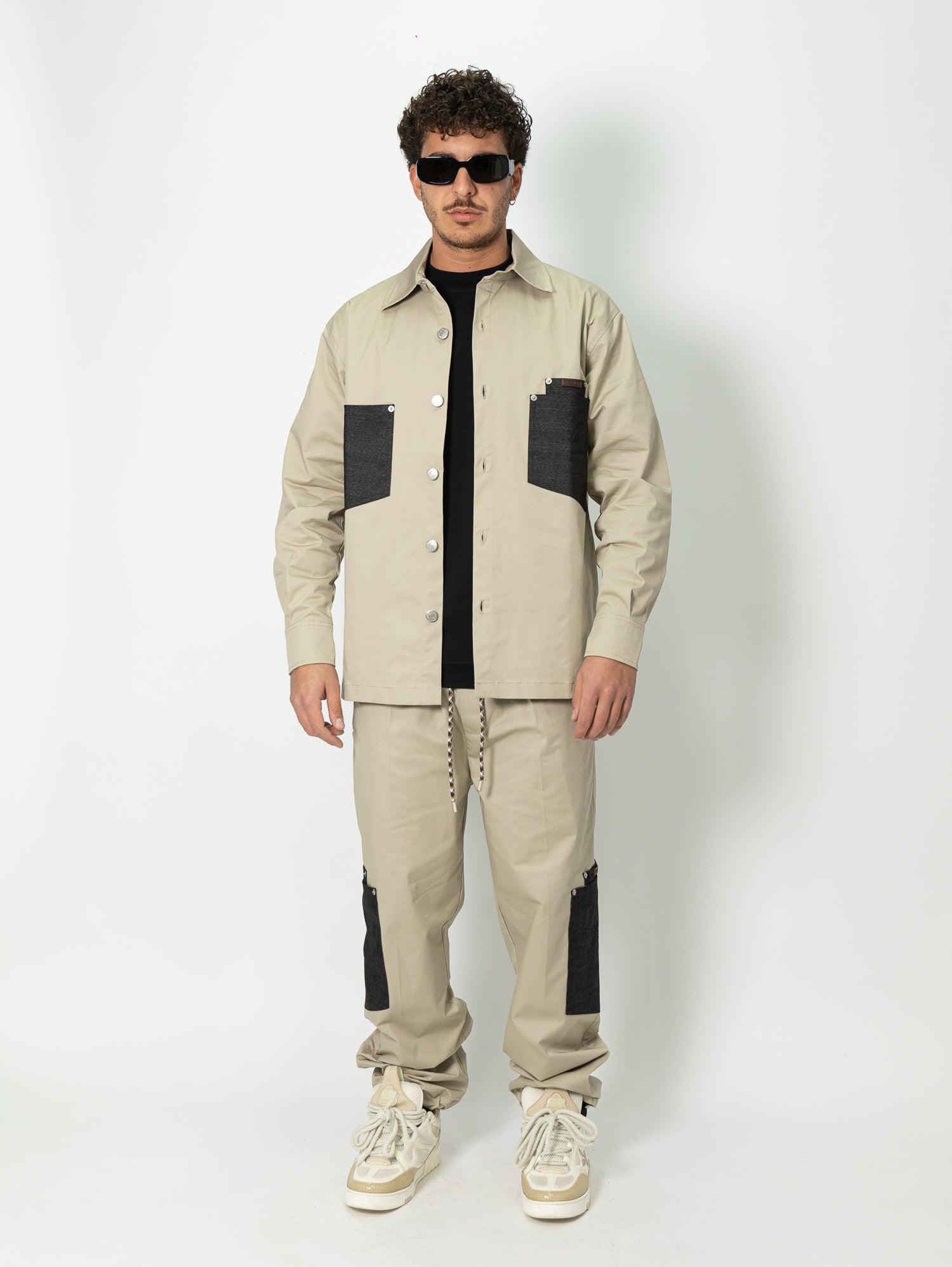 COORDINATO SOLDIER TASCON RIVET BEIGE