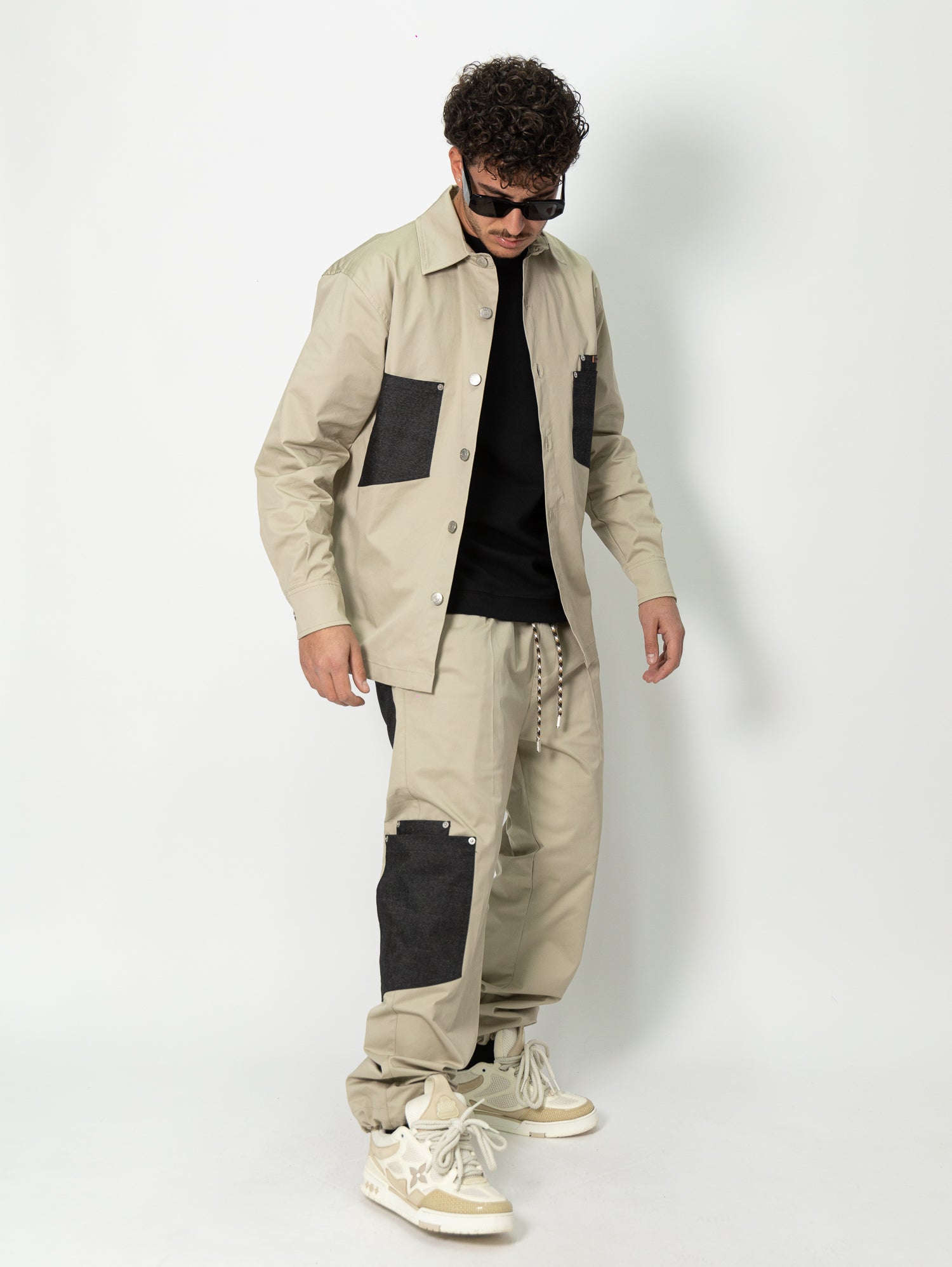 COORDINATO SOLDIER TASCON RIVET BEIGE