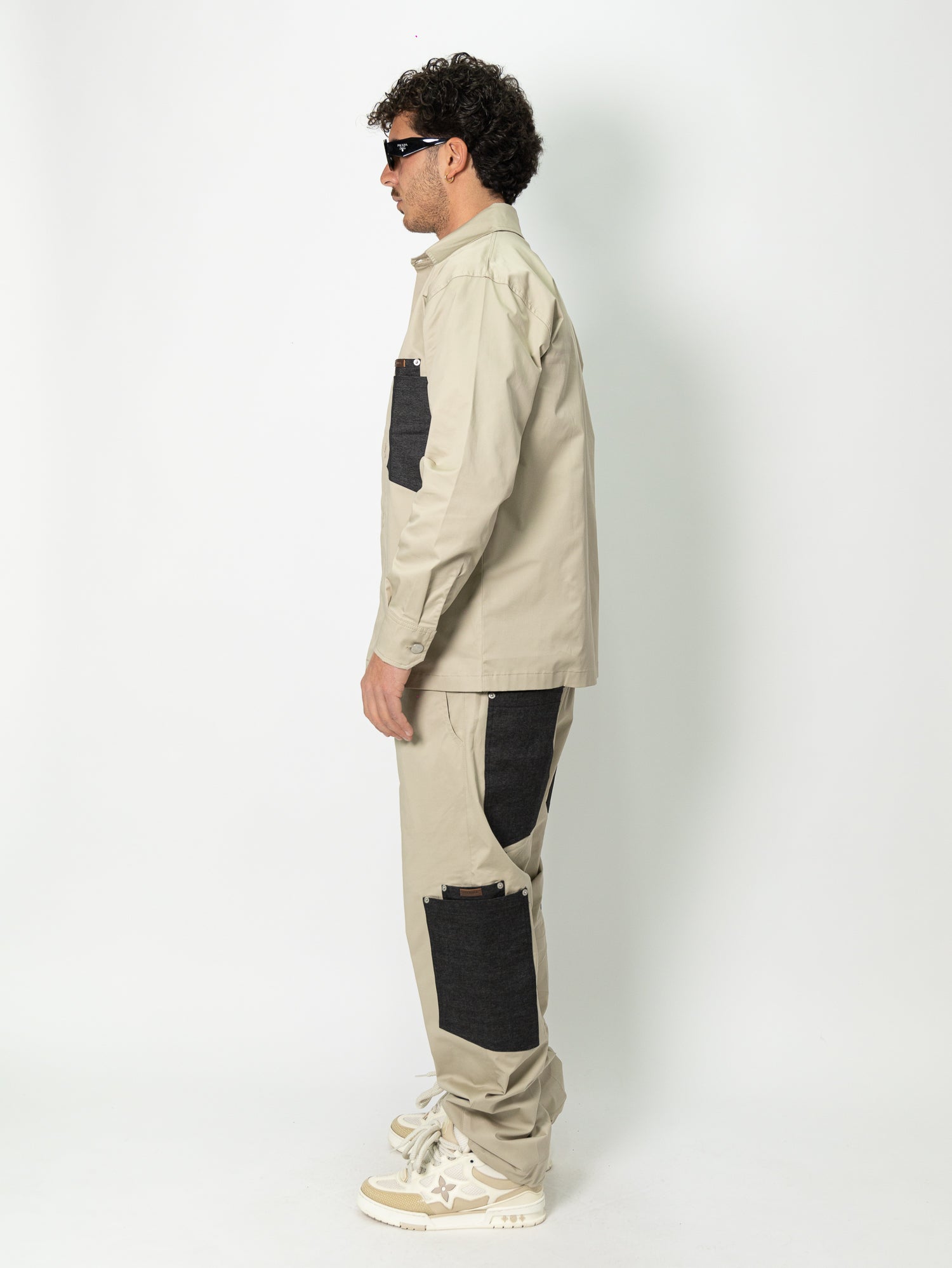 COORDINATO SOLDIER TASCON RIVET BEIGE