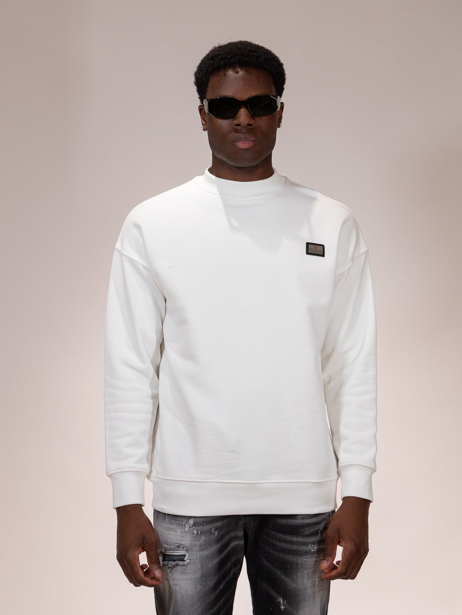 FELPA SOLDIER GIROCOLLO PRIME BIANCA