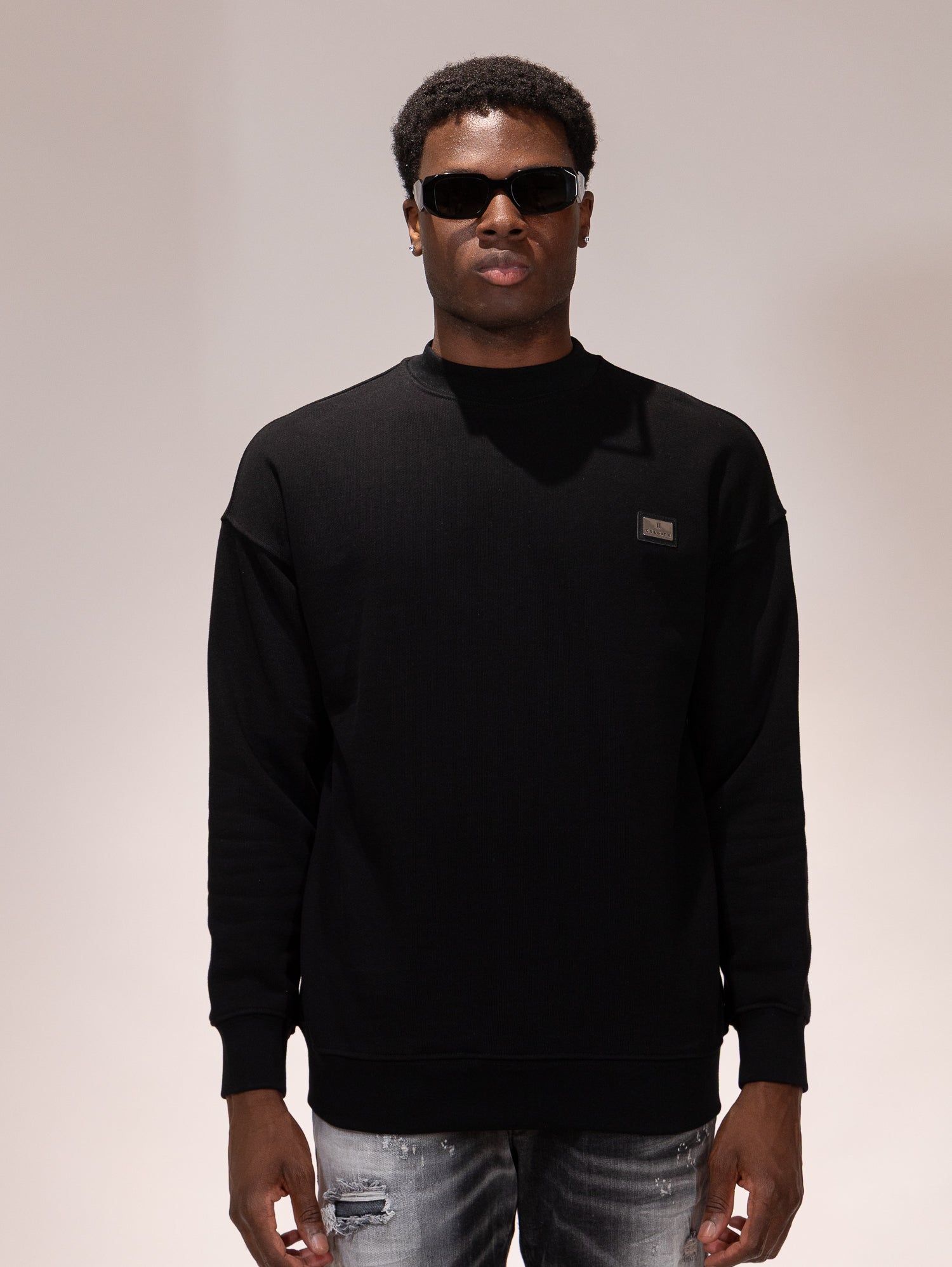 FELPA SOLDIER GIROCOLLO PRIME NERA