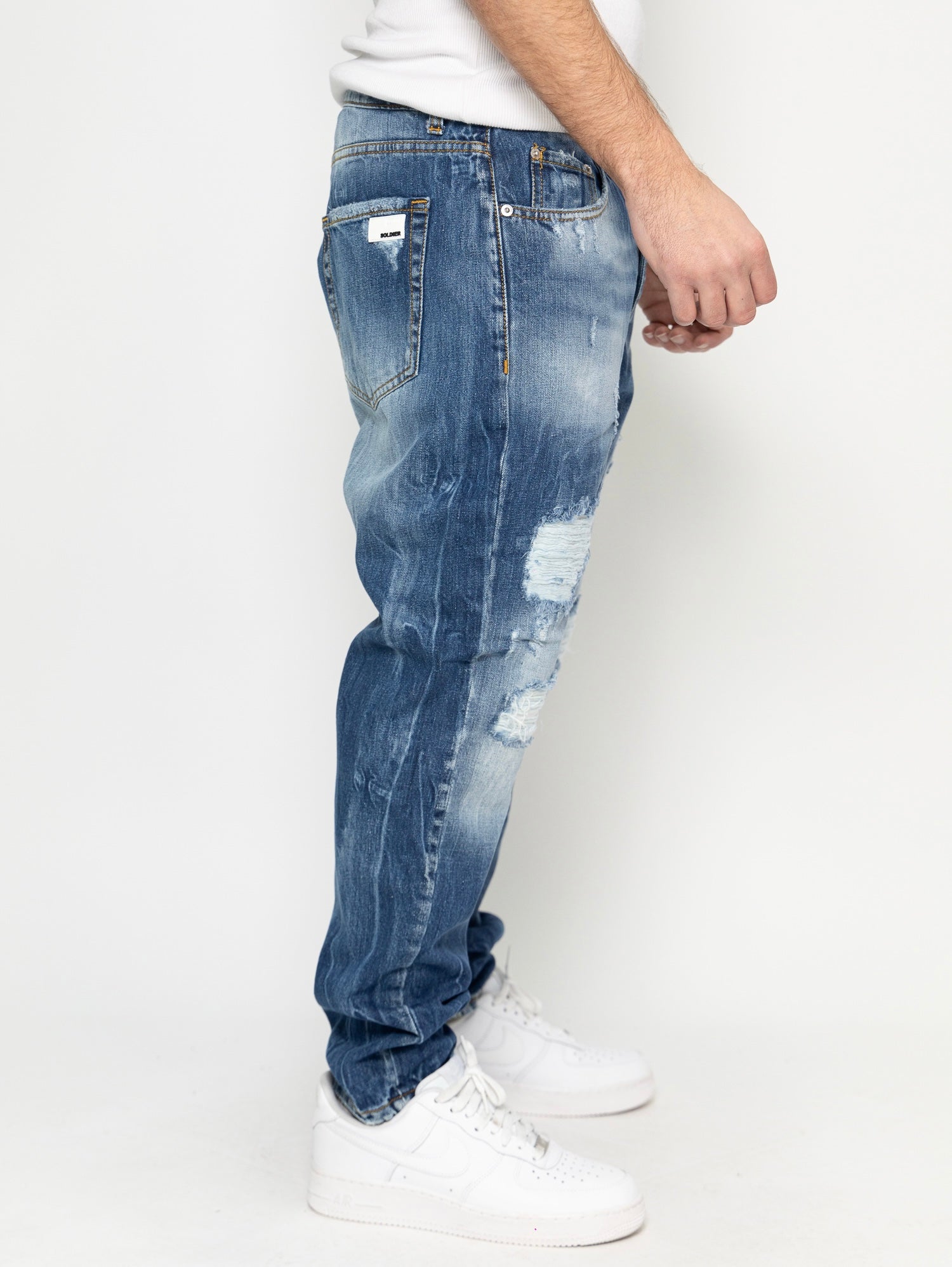 JEANS SOLDIER CROP 433B