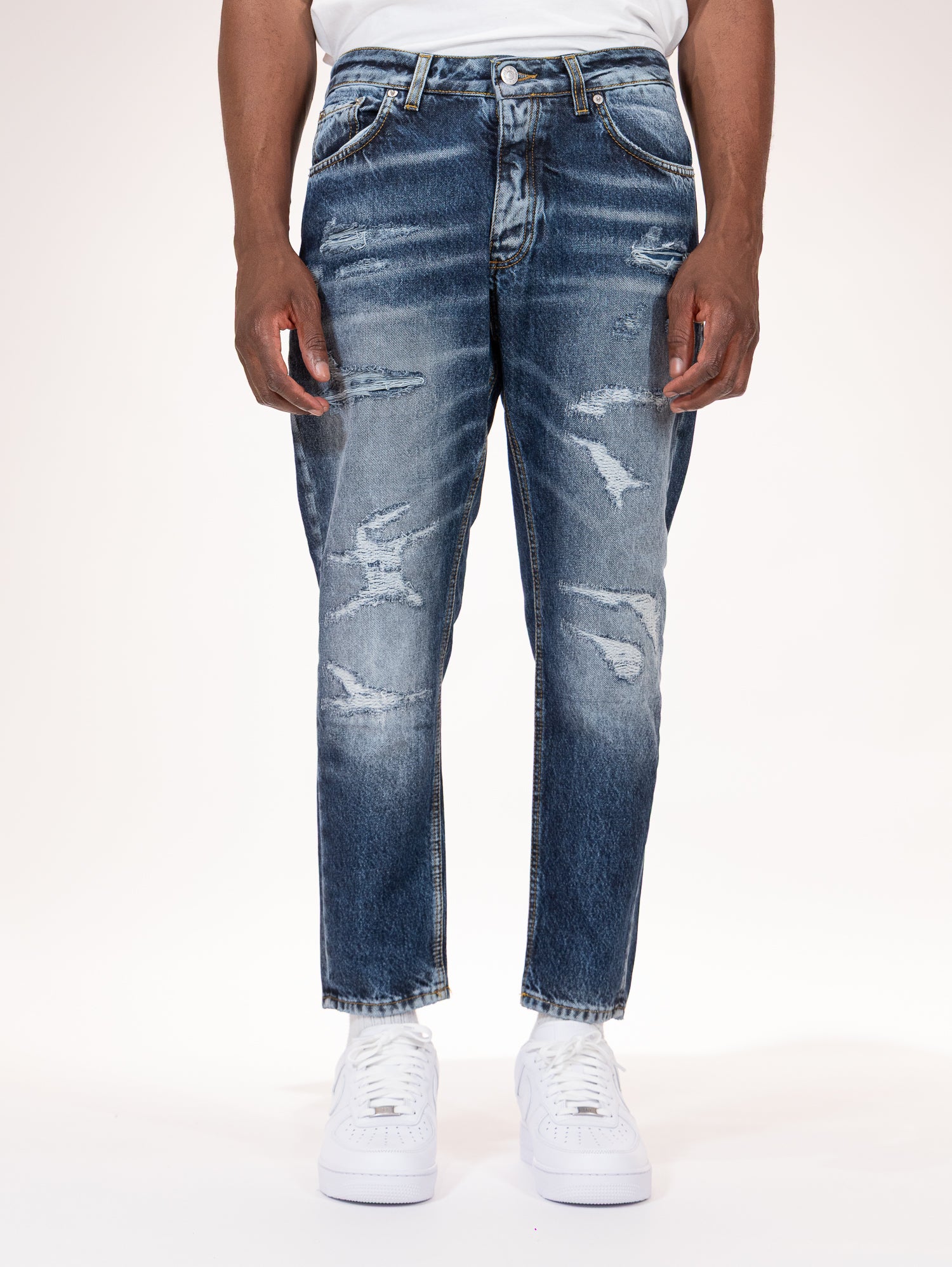 JEANS SOLDIER CROP 435B