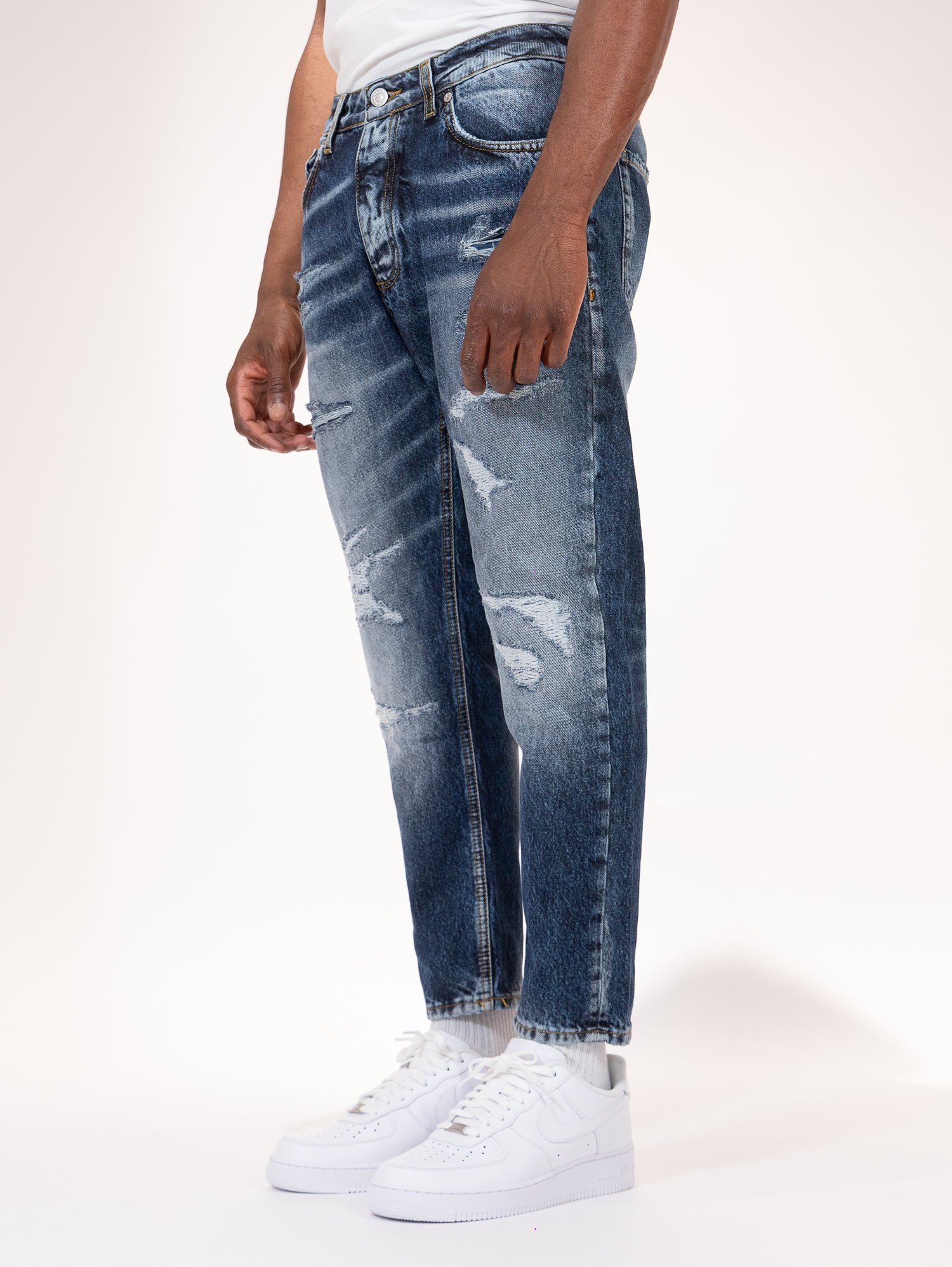 JEANS SOLDIER CROP 435B