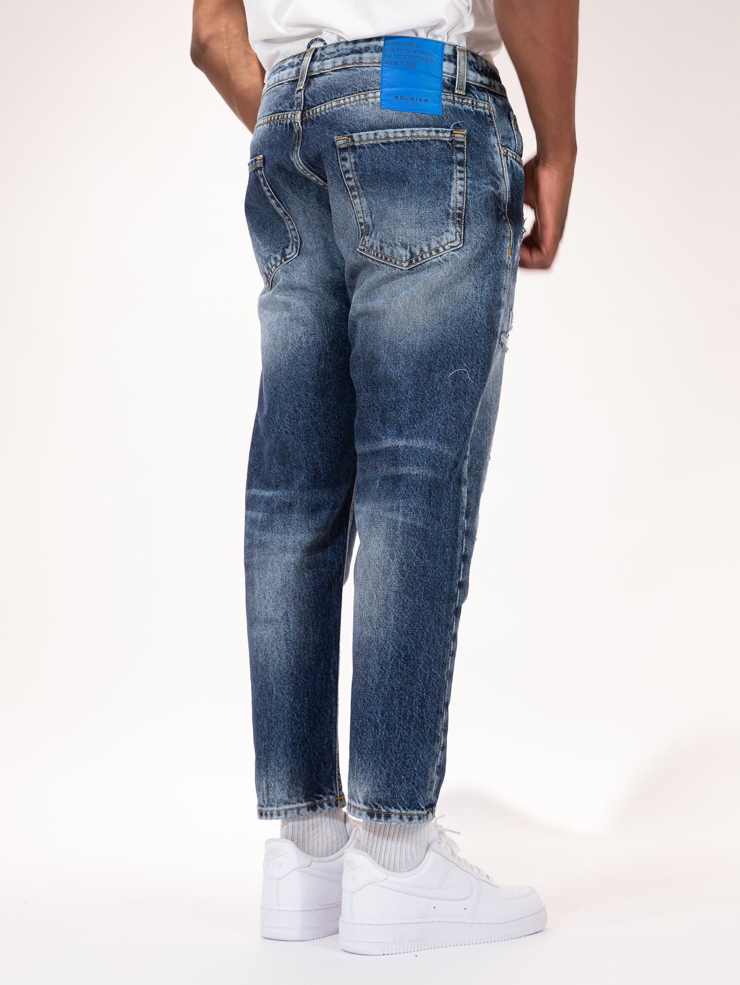 JEANS SOLDIER CROP 435B