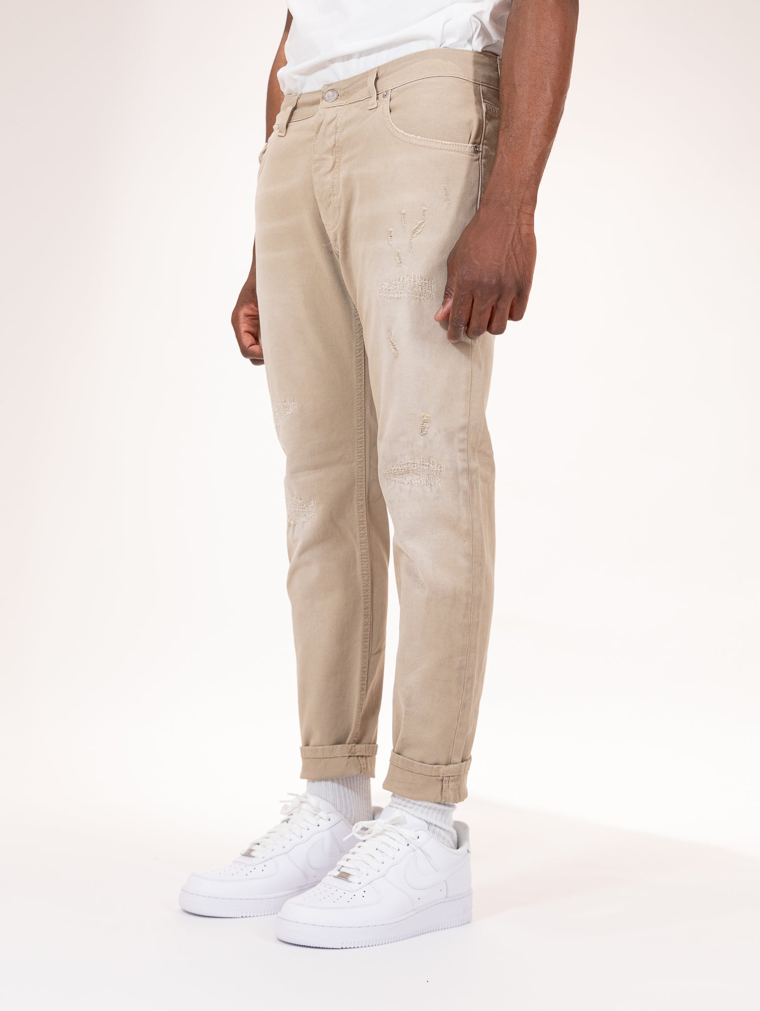 JEANS SOLDIER NEW WOLL DRILL ADA BEIGE