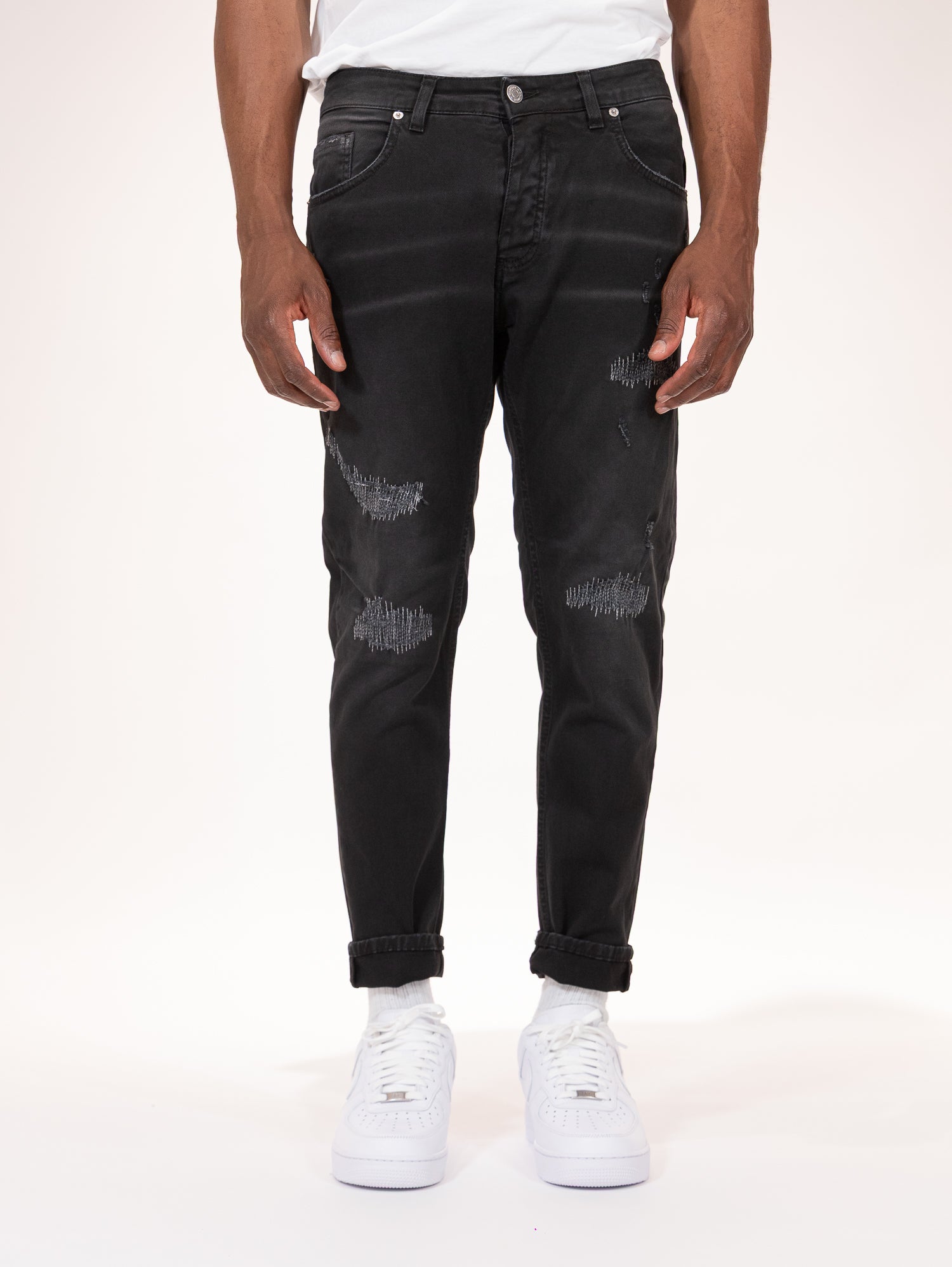 JEANS SOLDIER NEW WOLL DRILL ADA NERO