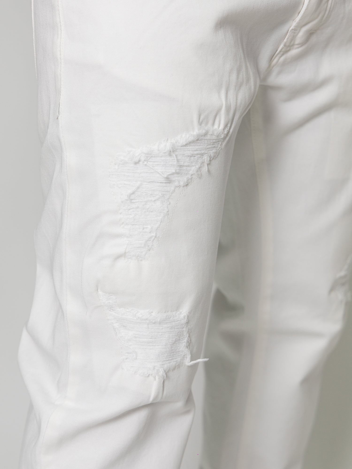 JEANS SOLDIER BOSS DRILL ROT. BIANCO