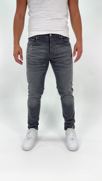 JEANS SOLDIER BOSS DRILL LASER GRIGIO