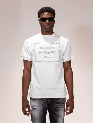 T-SHIRT SOLDIER MILANO BIANCA
