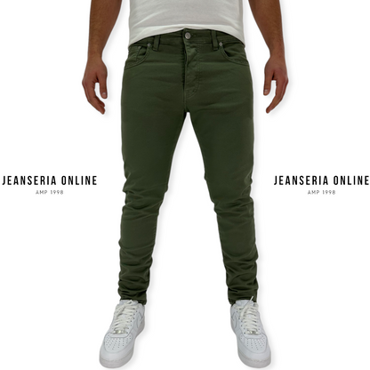 JEANS SOLDIER BOSS DRILL L. VERDE